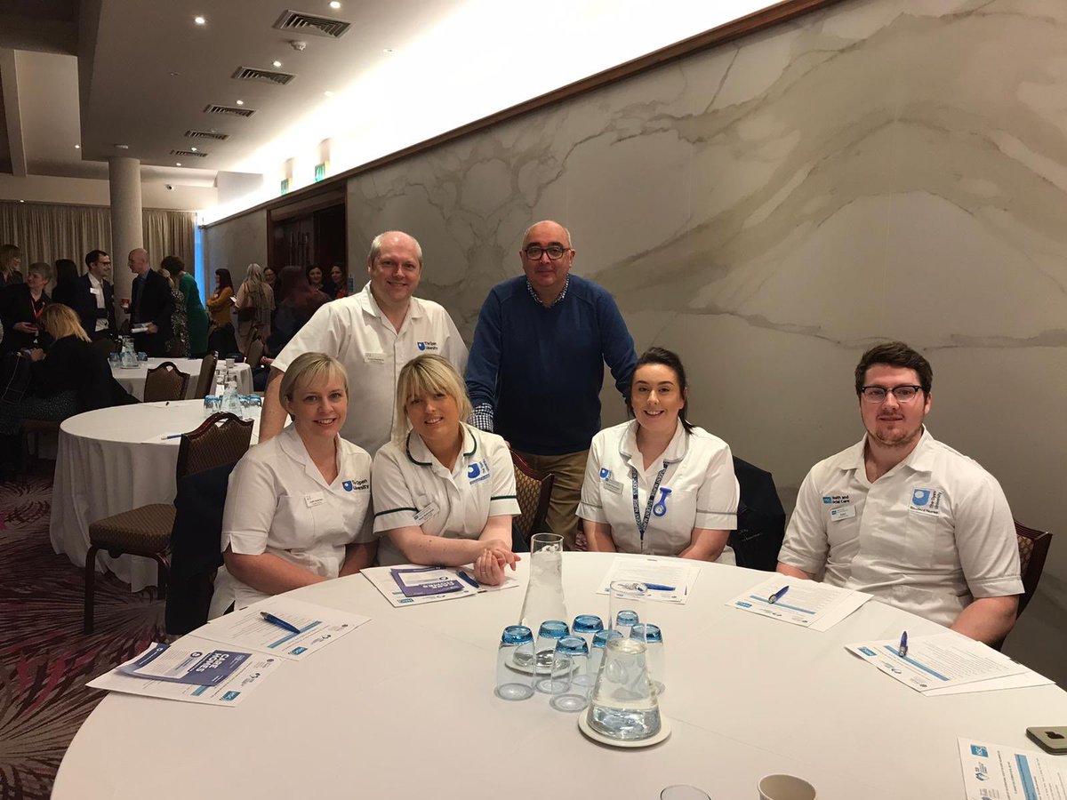 Great to see OU student nurses meet Minister Swann at Launch of International Year of the Nurse and Midwife today