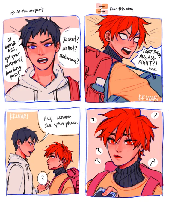 (pt2) just wanted draw the headcanon that hina's new phone case was a parting gift from tobio... ? i mean-just look at it 
