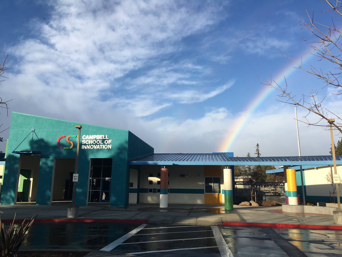 So lucky to be here, Campbell School of Innovation <a href="/campbellusd/">CampbellUSD</a>