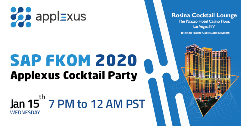 Applexus's tweet photo. Thank you for attending our Cocktail Party at FKOM 2020.
We enjoyed meeting with you all!
Visit our website : https://t.co/nEuP4TwGVE
#FKOM2020 #applexus #SAP https://t.co/inG92IXEQo