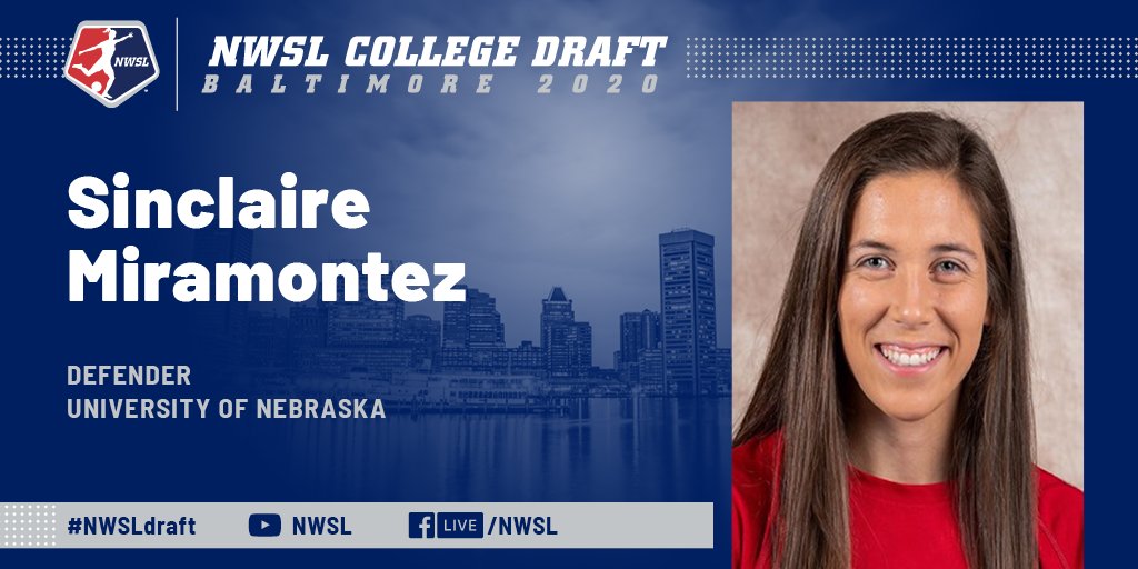 NWSL's tweet photo. The third round is all wrapped up.

@TheNCCourage selects Sinclaire Miramontez with the 27th overall pick.

#NWSLDraft https://t.co/o2TvtLTg9d
