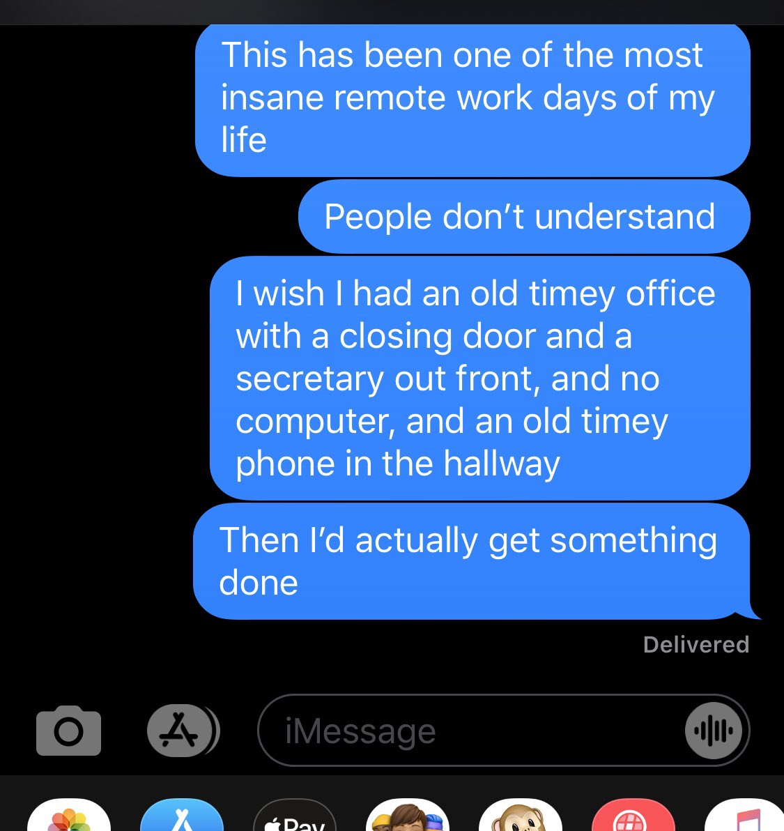 valleyworksvt's tweet image. People just don’t understand #remoteworkproblems