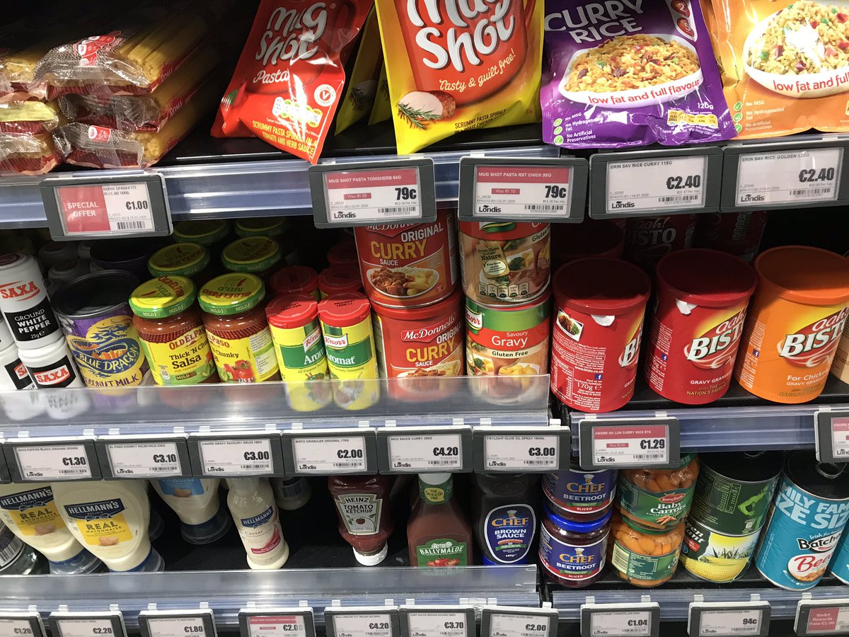ivorytowerjourn's tweet photo. OK @burkeliam having my first moment of Dublin cultural misunderstanding. There was no soy sauce on the campus supermarket shelves - just that curry sauce stuff #MissingMelbourne https://t.co/a81VQCTXSB