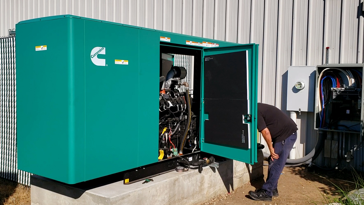 leightronix's tweet photo. From the #VieBit web streaming service to our #SignCell enterprise cellular solution, so many customers rely on us for consistent service. Working with @ConsumersEnergy, we had a massive generator upgrade to guarantee just that! #NoDowntime https://t.co/1qKPvyRLoe