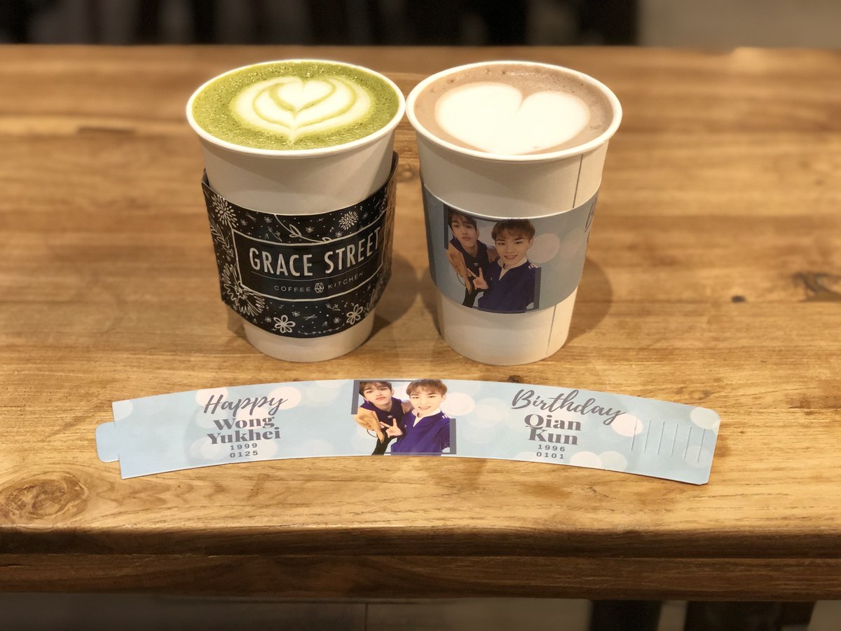 Our first cup sleeve event of the year is happening this Sat 1/18/2020 from 11AM-4PM! Featuring Wong Yukhei (Lucas) &amp; Qian Kun of NCT!! Happy birthday to these guys! KPOP fans come &amp; celebrate with us!! #WONGYUKHEI #QIANKUN #WayVLucas #NCT