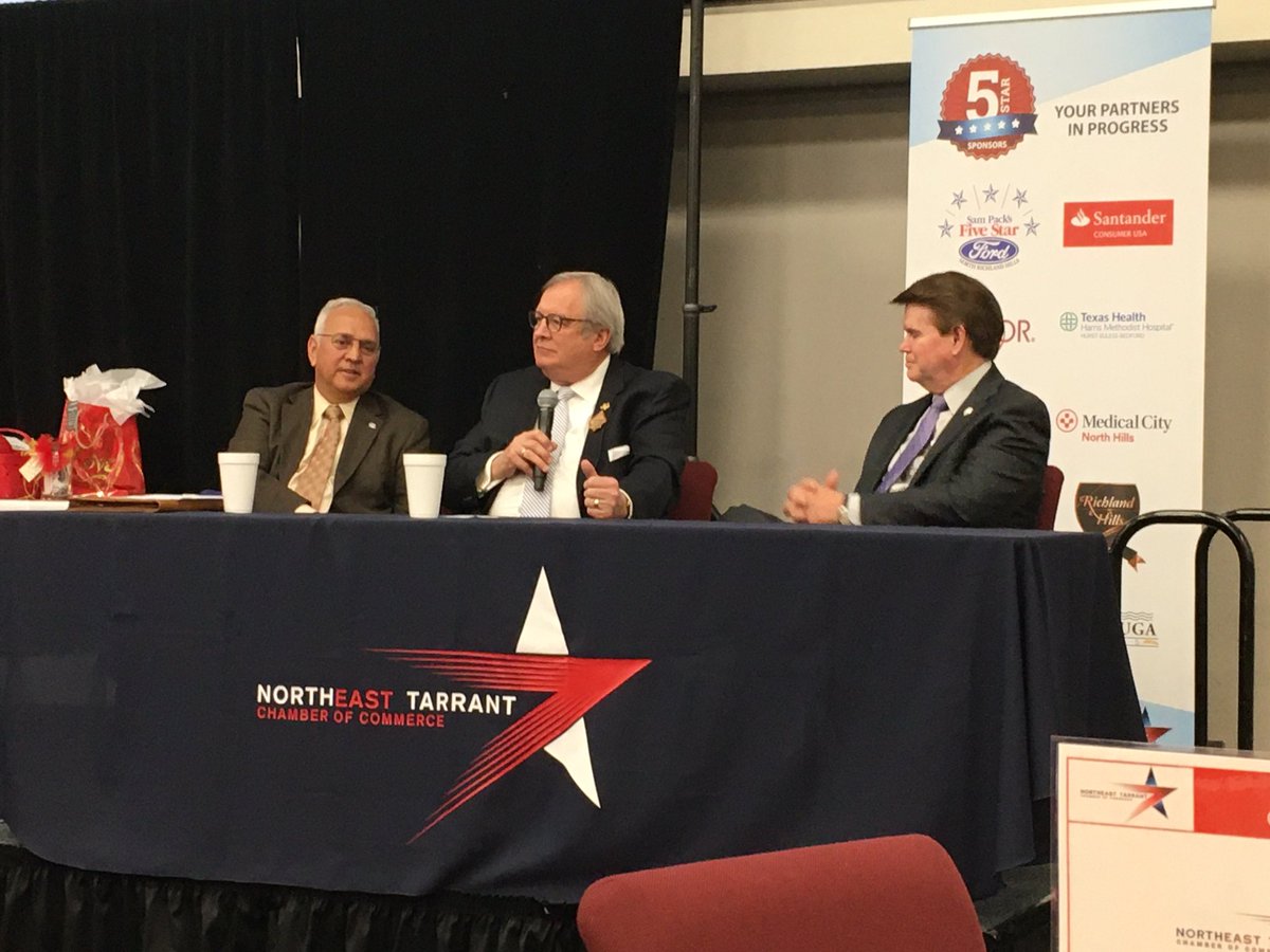 Economic Update at the Northeast Tarrant Chamber. Starting 2020 off right!