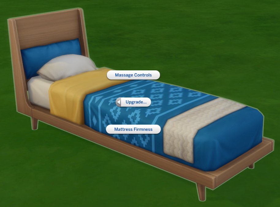 SimGuruNinja's tweet photo. You ever find that PERFECT bed, but you don't want to use it since it's comfort gain is too low? Me too. So annoying, right?

Yeah, well anyway.... that's not a problem anymore. https://t.co/K80rogAeNL