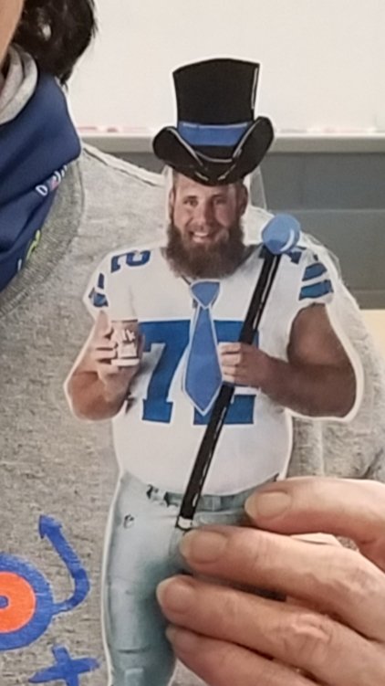 cindymini7's tweet photo. Doesn't #FUTP60FlatStanley Travis look handsome for Homecoming spirit week (formal day)! #fuelgreatness @FUTP60 https://t.co/coBWatD8OB