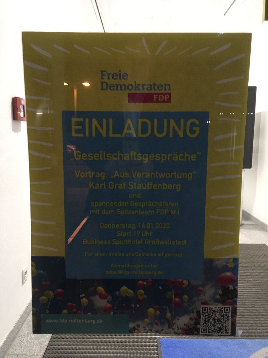 JG_Ripp's tweet photo. Mach Deine Heimat besser - 😀😀😀 FDP-Tour 2. Event - Karl Graf Stauffenberg betont: „Die FDP ist die einzige Partei welche die individuellen Rechte jedes Einzelnen schützt 👌💪 #HBLZ #FDP1920 @fdpba @realMartinHagen @MarcoBuschmann @stauffenbeeg @DFoest @FdpPfeffer @UweProbst https://t.co/dcOjPRdBXc