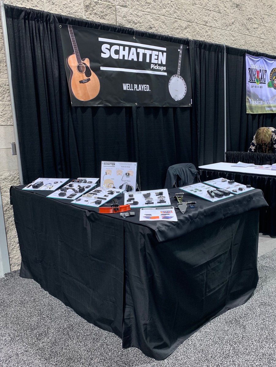 SchattenPickups's tweet photo. Here. We. Go!
The 2020 @NAMMShow has begun! Booth 4100 is where all the cool kids and products are hanging out. You don't want to be uncool, do you???
#schattenpickups #wellplayed #namm2020 https://t.co/6GRKqKxNO1