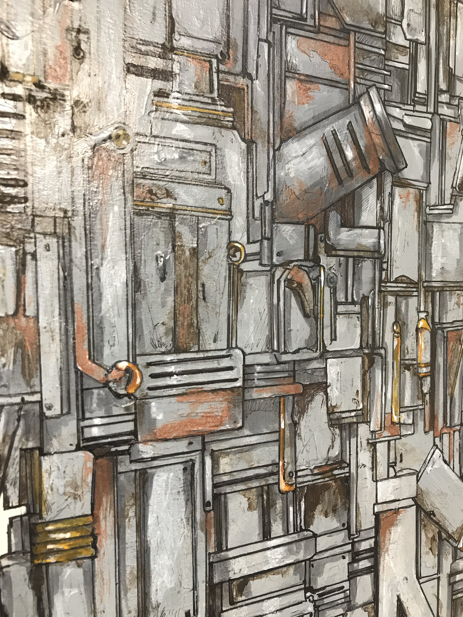 ドロヘドロ 扉キャンバスアート【藤田】