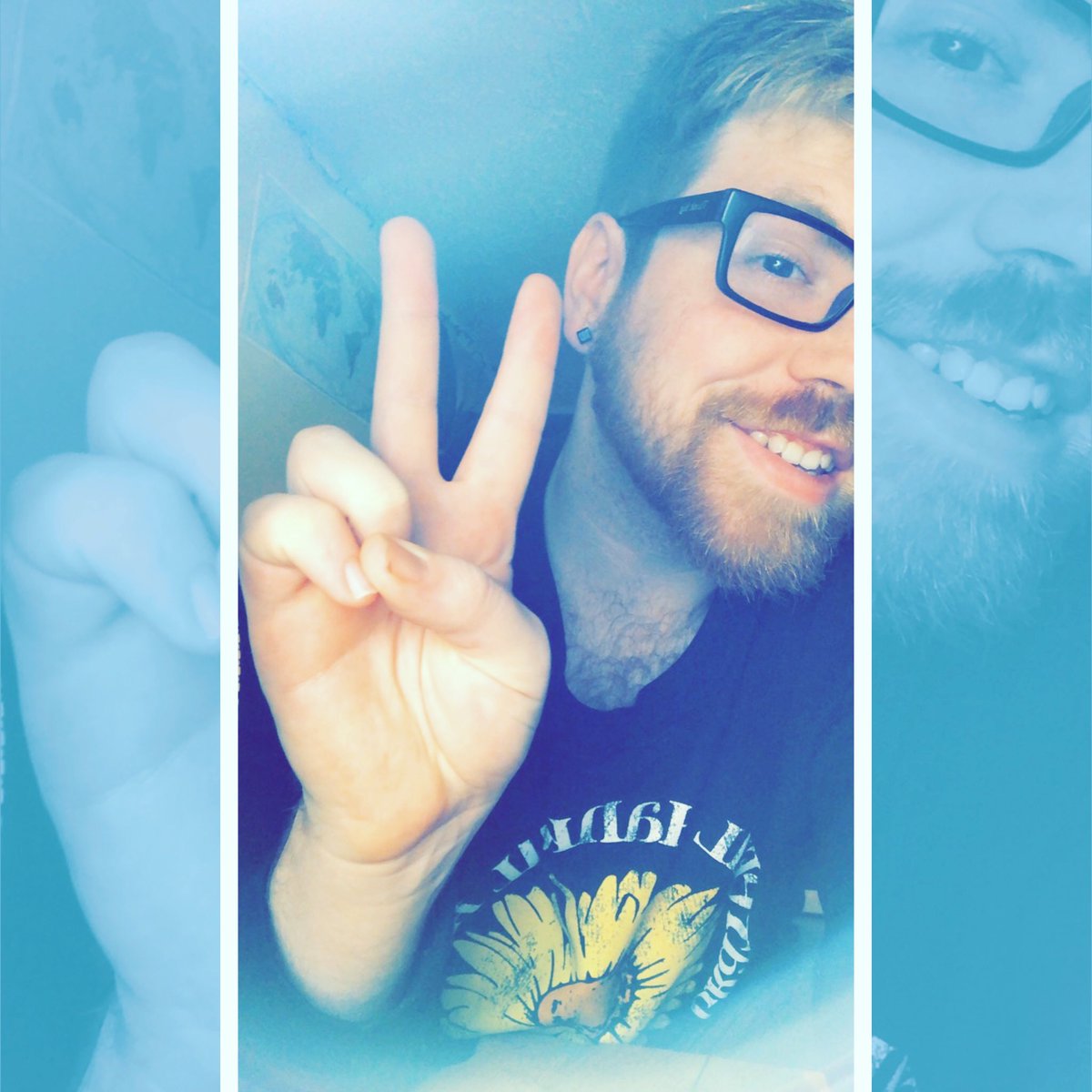 Aries_On_Fire's tweet photo. This is what happiness looks like on me part 2:) #smile #pnw #aries #arieslife #gayries #sunflower #new #vibing #favoritesweater #guysinglasses #lgbt #gay #gaymen #happy https://t.co/eS2axMqVka