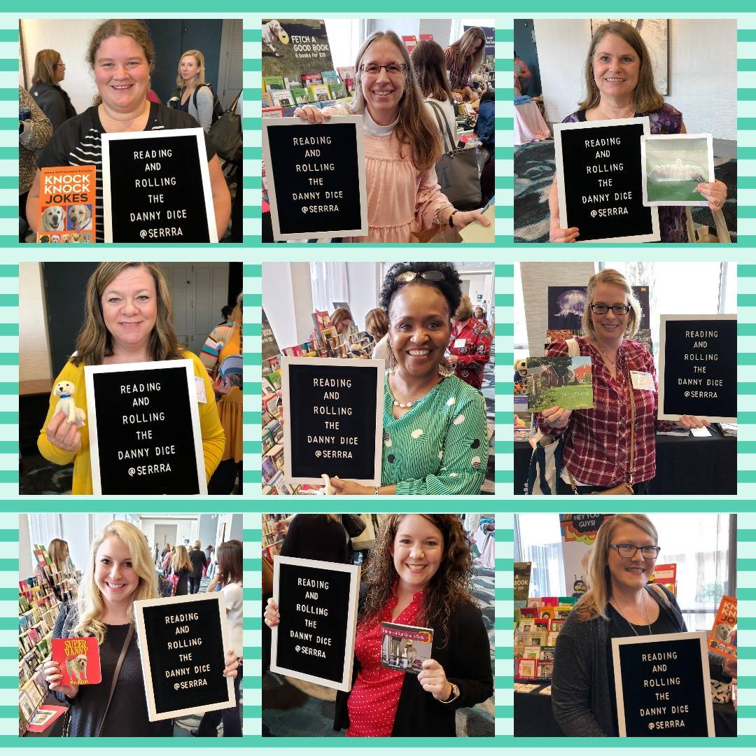 MaryRuthBooks's tweet photo. Look at all of the #dannydice winners so far today! Rollin' with #mrb! #maryruthbooks #serrra2020 #serrra #readingrecovery https://t.co/n4dMJk7ldD