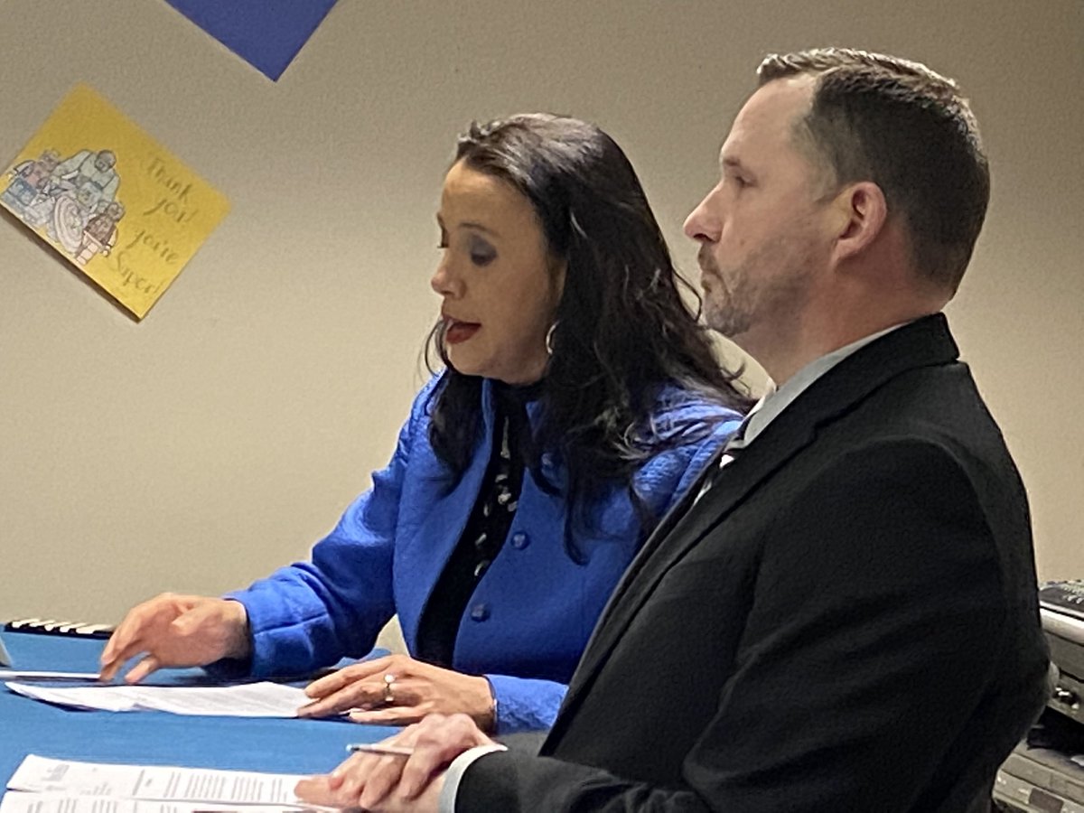 mvesc's tweet photo. Public school district officials present the financial dangers and issues related to the current EdChoice Scholarship Program at a press conference at MVESC. https://t.co/432eNCc4FB