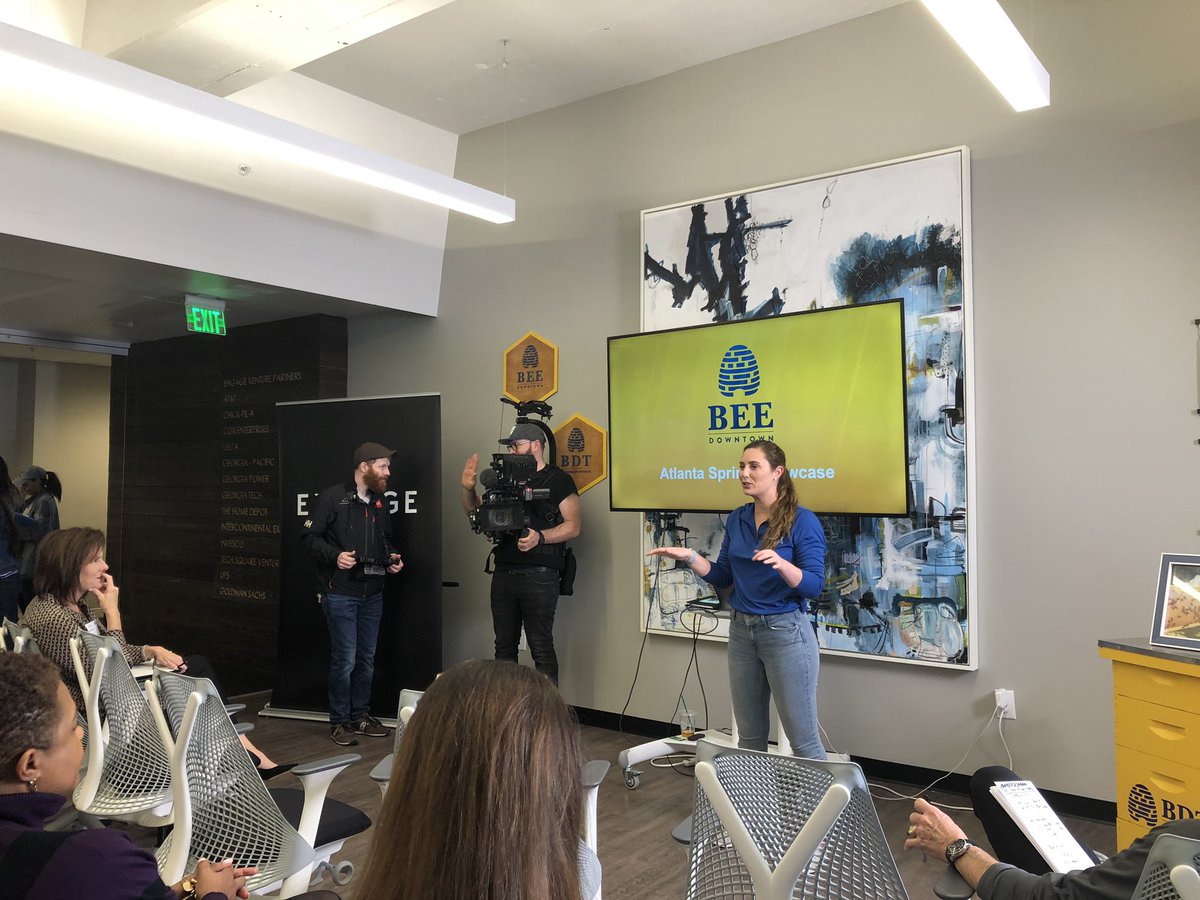 “Our sweet spot is engagement,” says <a href="/Leigh_Kathryn/">Leigh-Kathryn Bonner</a> of <a href="/BeeDowntown/">Bee Downtown</a>. Same!

Today’s BDT Showcase brought together many of our corporate partners for the launch of the BDT Institute, a new offering from one of our favorite startups. The buzz is building here in Atlanta! 🐝🐝🐝