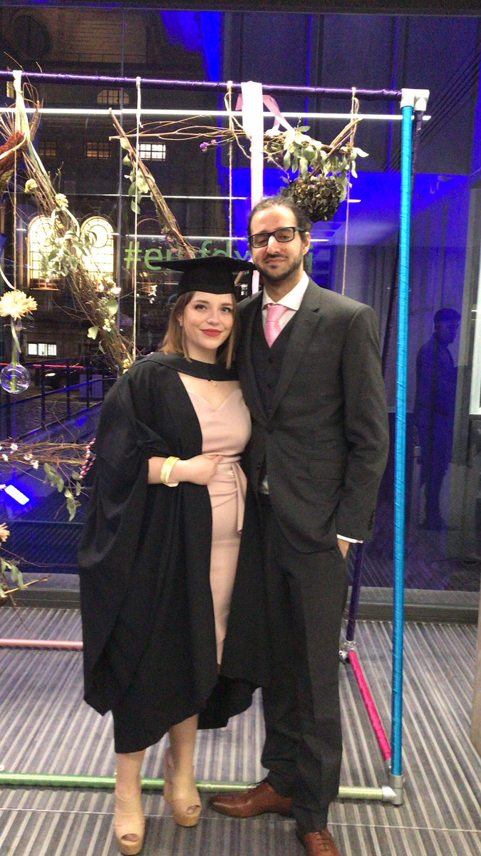 Donna_Randall's tweet photo. One proud momma single parent and eldest daughter got  second graduation under thee belt xxx dad is looking down from heaven at you tonight with a tear rolling down his cheek thinking “that’s my girl” he would be beaming siobhan https://t.co/MsGo2JJUCK