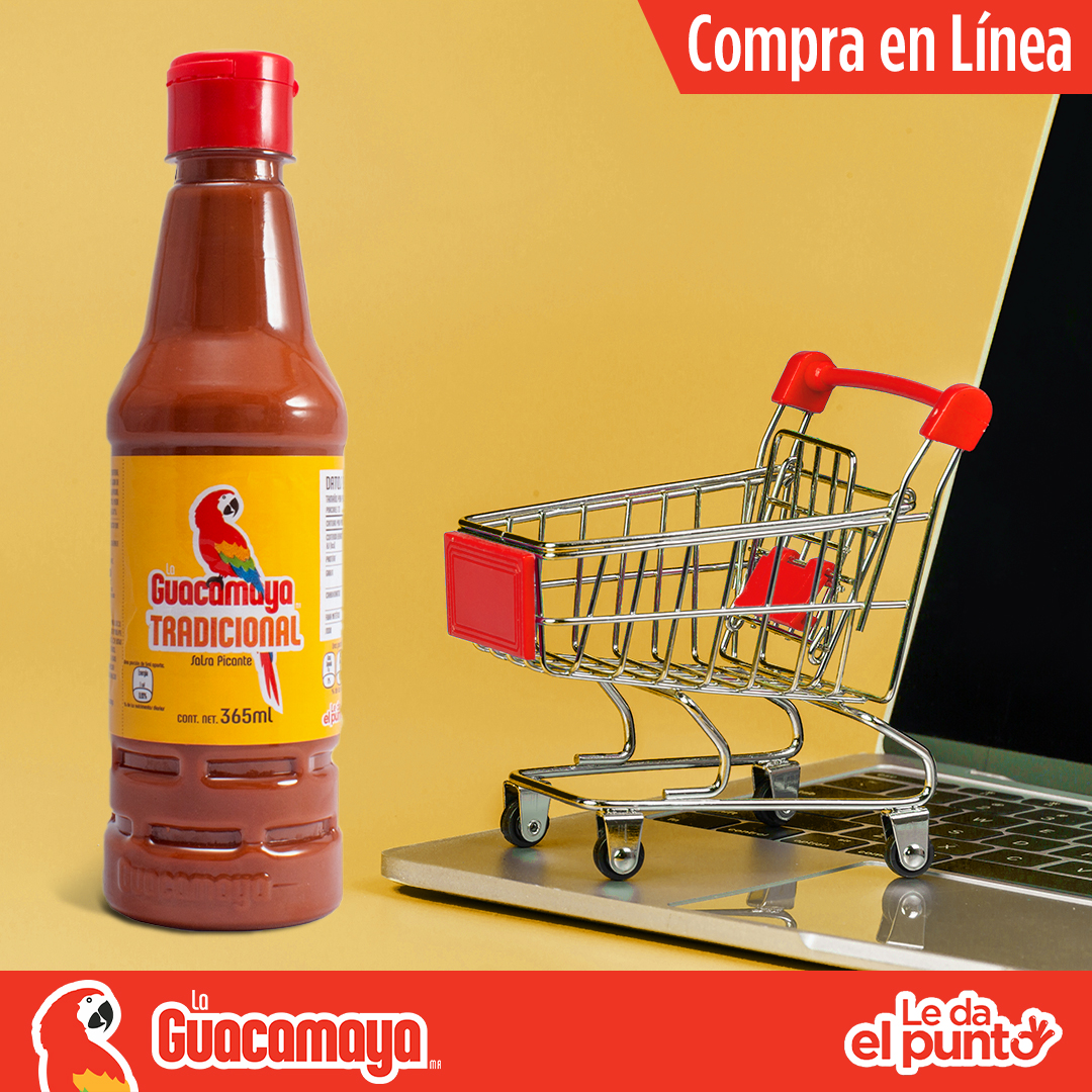 laguacamayamx's tweet photo. ¡Ya puedes adquirir en línea los productos de La Guacamaya! El Sazonero te envía nuestras salsas y especias hasta la puerta de tu casa. Entra aquí: https://t.co/FX2MbgLPou #LeDaElPunto https://t.co/0e1AqDkb0n