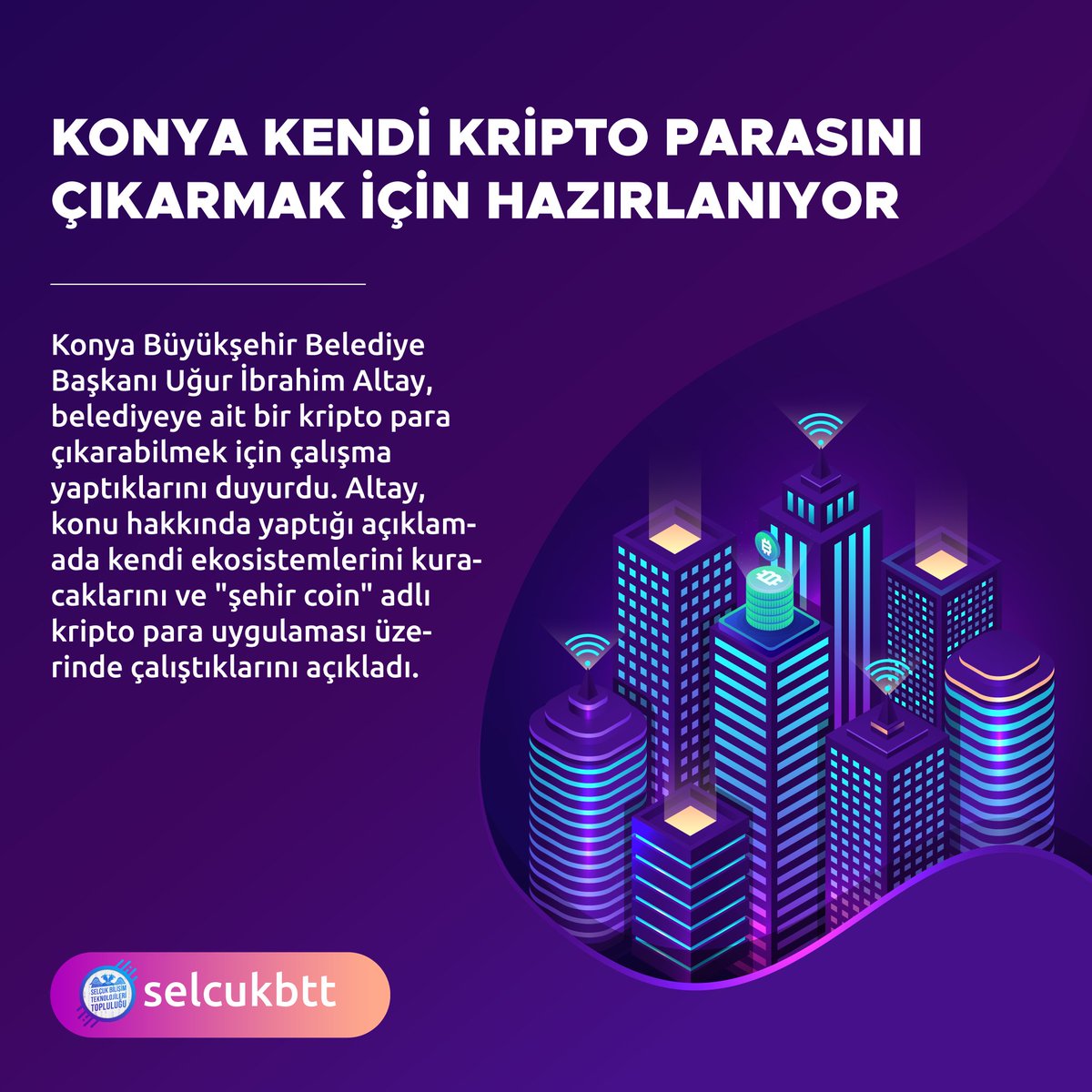 Belediyemiz alternatif isim önerileri üzerinde çalışma yürütüyordur diye ümit ediyoruz 🙂 Sizce ismi ne olmalı?
<a href="/Konyabuyuksehir/">Konya Büyükşehir Belediyesi 🇹🇷</a> <a href="/u_ibrahim_altay/">Uğur İbrahim Altay</a> <a href="/Bosnammcom/">Bosnamm</a> 

#selcukuniversitesi #konya #konyatekniküniversitesi #ktokaratayüniversitesi #necmettinerbakanüniversitesi #kriptopara