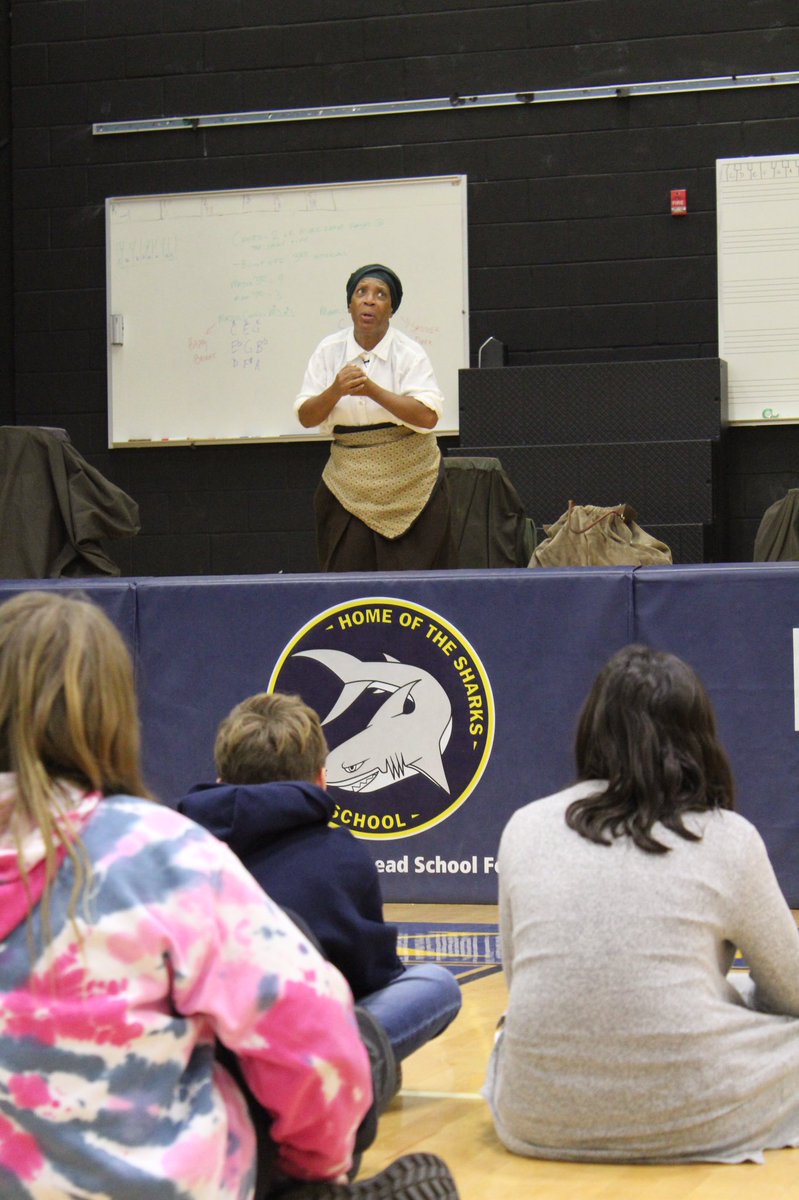 Principal_BH's tweet photo. Students at Bay Head Elementary had the opportunity to learn about civil rights and Harriet Tubman today. https://t.co/Xs8v7oxb3t