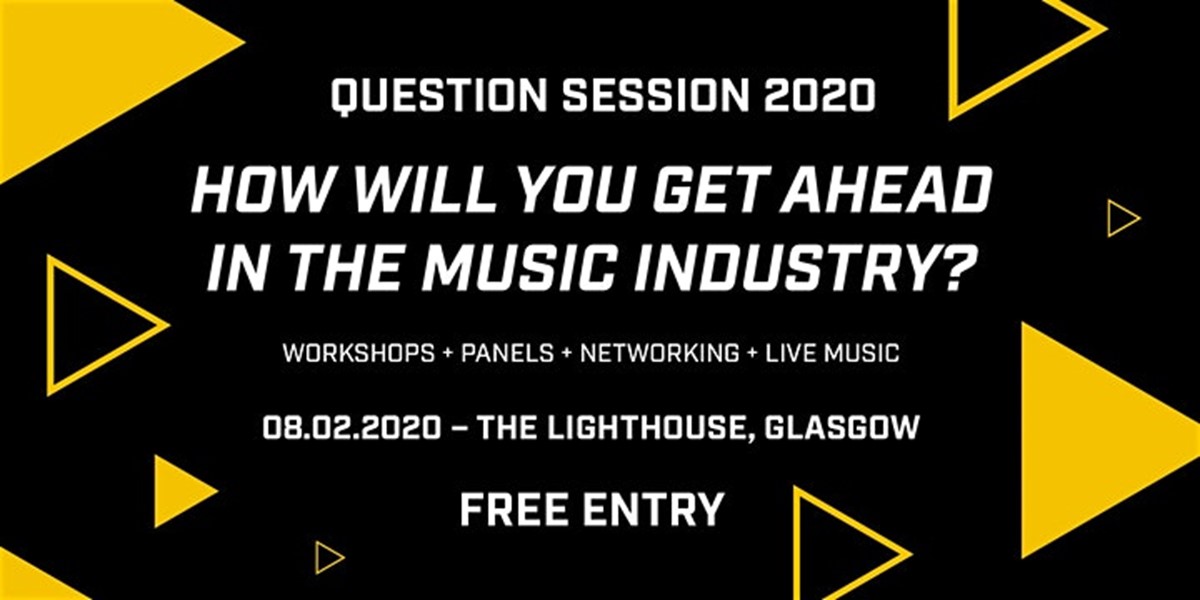 NCLanarkshire's tweet photo. Interested in the music industry? Do not miss this event! 😎
The ever popular Question Session returns to The Lighthouse, Glasgow, on Saturday 8th February. 
Best of all? The event is organised by talented NCL students! 🙌

Find out more about:  https://t.co/QRrCRKVBys https://t.co/gjwkWJomvB