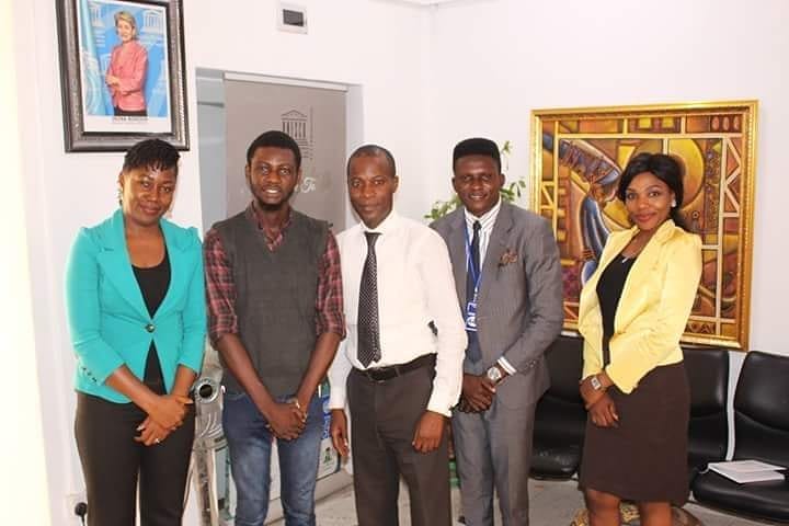iamfestusbello's tweet image. My first visit at the @unesco Regional Office for West Africa in 2017. On representation with Mr. Isona Jacob. 

An unforgettable experience with the Communication and Information Team of UNESCO Abuja

Festus, BELLO
#AmbBFG 
#CivicDevelopment
#Youth4GlobalGoals