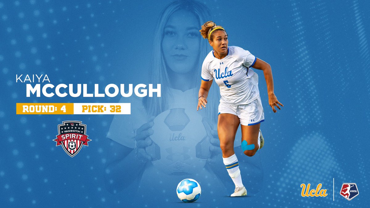 Another Bruin is headed to the <a href="/WashSpirit/">Washington Spirit</a>! <a href="/hiyakaiya/">Kai</a> joins <a href="/ashleynsanchezz/">Ashley Sanchez</a> in DC as the No. 32 overall selection in the <a href="/NWSL/">National Women’s Soccer League</a> draft! 

#GoBruins | #BruinsInThePros