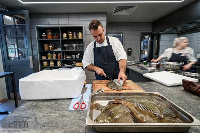 DepthNZ's tweet image. Fishers who lease quota from processors are usually required to sell their fish to them—but because he owns his quota, Karl Warr’s wife Sarah is able to market his fish directly to customers, and can catch about a quarter of what he used to for a better … ift.tt/2QYX9ZM