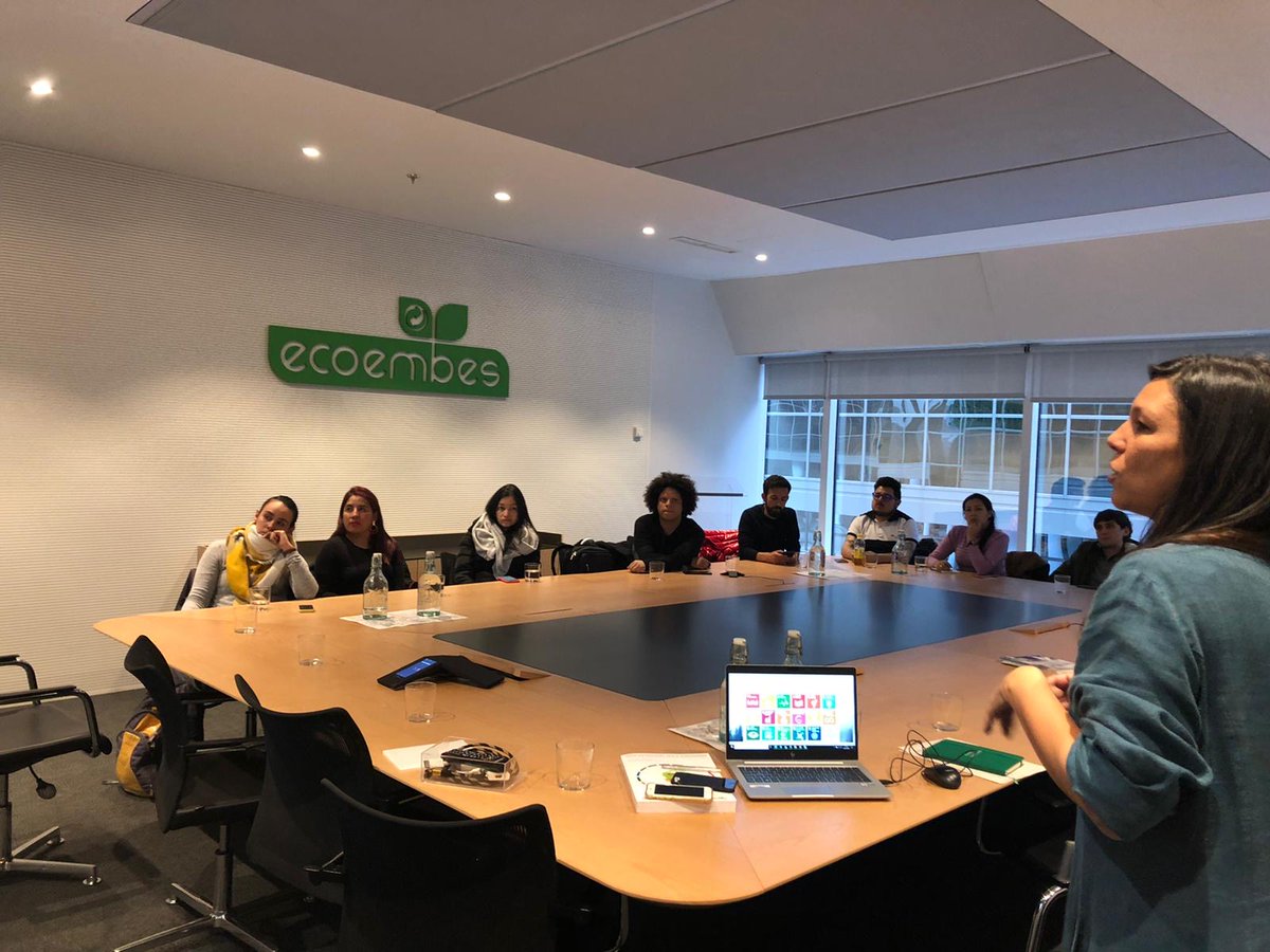 La Semana Internacional de "Producción más limpia y tecnologías verdes" visitó la organización medioambiental <a href="/ecoembes/">Ecoembes</a> #SemanasInternacionales #CEISA #sergistas