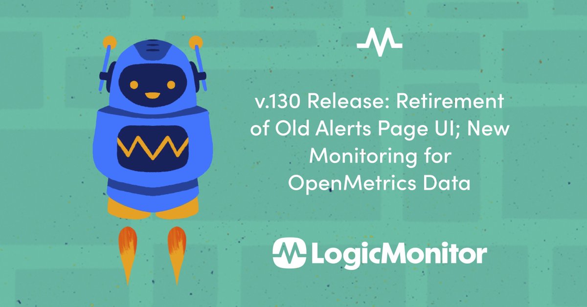 LogicMonitor has a lot of exciting initiatives planned for 2020, and we're hitting the ground running. Click to read more about our first release of the year - logicmonitor.com/release-notes/…