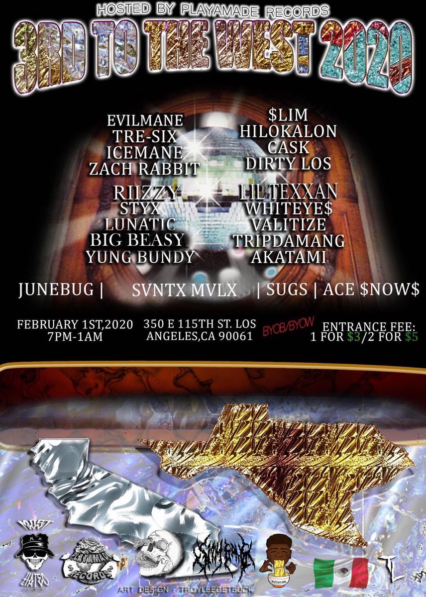 ****UPDATED FLYER***

LOS ANGELES, CA
FEBRUARY 1ST

SEE YOU THERE