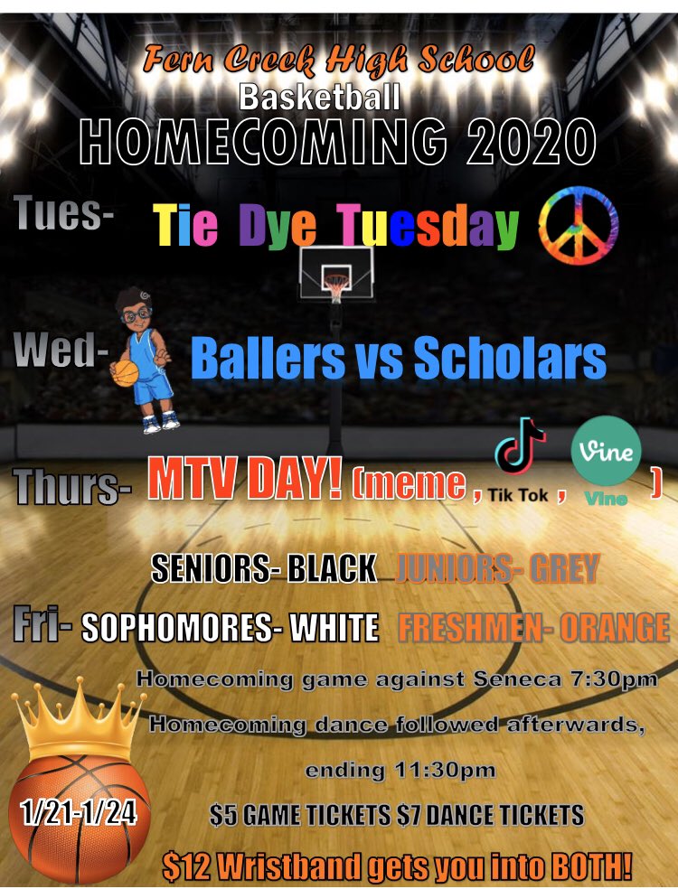 Homecoming Info for next week!! <a href="/FernCreekHigh/">Fern Creek High School</a> <a href="/fchs2023/">fchs2023</a> <a href="/fchs_2020/">FCHS 2020</a> <a href="/2021Fchs/">fchs_2021</a> <a href="/FCHS_22/">FCHS ‘22 student council</a> <a href="/fcthsathletics/">Fern Creek High School</a> <a href="/rebeccanicolas6/">Dr. Rebecca Nicolas</a>