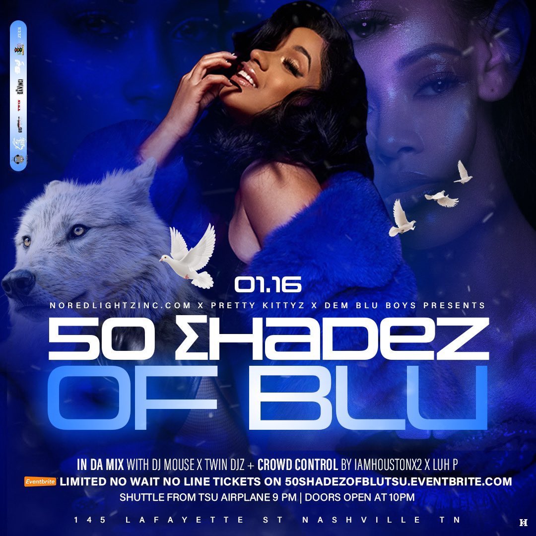 WillEyeamTheDon's tweet photo. 🚨 5$ Physical Tickets Flash Sale Available For Tonight 🤯
DM Us 🍾 Tonight
Celebrating Founders Day RIGHT... 🥂
#Tsu23 #Tsu22 #Fisk23 #Vandy23 #Mtsu22 #Belmont23 https://t.co/TAh5zYagQ2