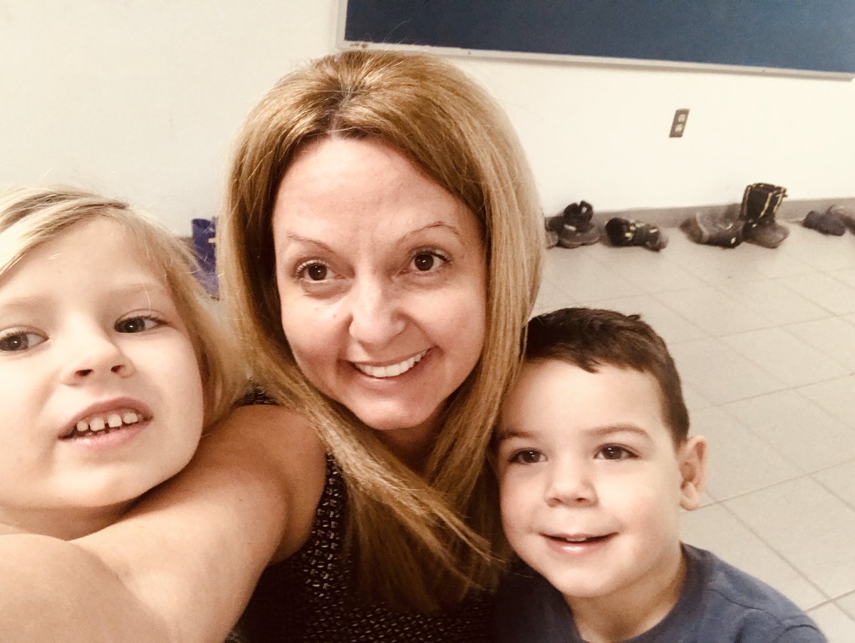 silvestried's tweet photo. Working on our letters/sounds with E and I from Mrs. Renauds Room. I said “the letter “S” is in my name.” E says “Apple starts with the letter “A”. Wednesday brain-power with our JK’s!! ⁦@belleriverbucs⁩ https://t.co/5spstKzi15