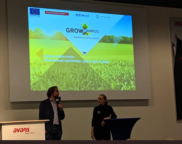 Het datalab #Agrifood is denk ik mijn mooiste ⁦<a href="/OP_Zuid/">OPZuid</a>⁩ project. Veel moeite gedaan om bedrijven inhoudelijk aan onderwijs te koppelen, met een heldere businesscase en toppartners waaronder ⁦<a href="/GrowCampus/">GrowCampus</a> en ⁦<a href="/AvansHogeschool/">Avans Hogeschool</a>⁩ . #gefeliciteerd
