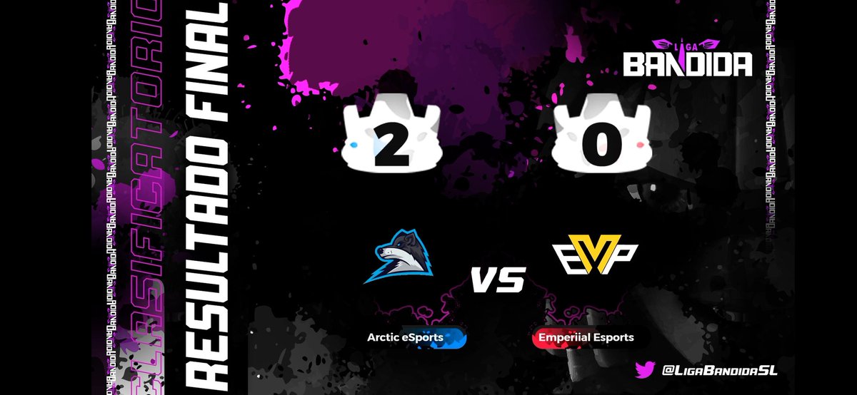 GGWP👏👏

<a href="/ArcticUprise/">Team Arctic</a> se impone por 2-0 y se mete de lleno a la lucha por la última plaza... ✔

Atentos porque alomejor hoy soltamos una 💣💣💣

#LB💜
#ComingSoon