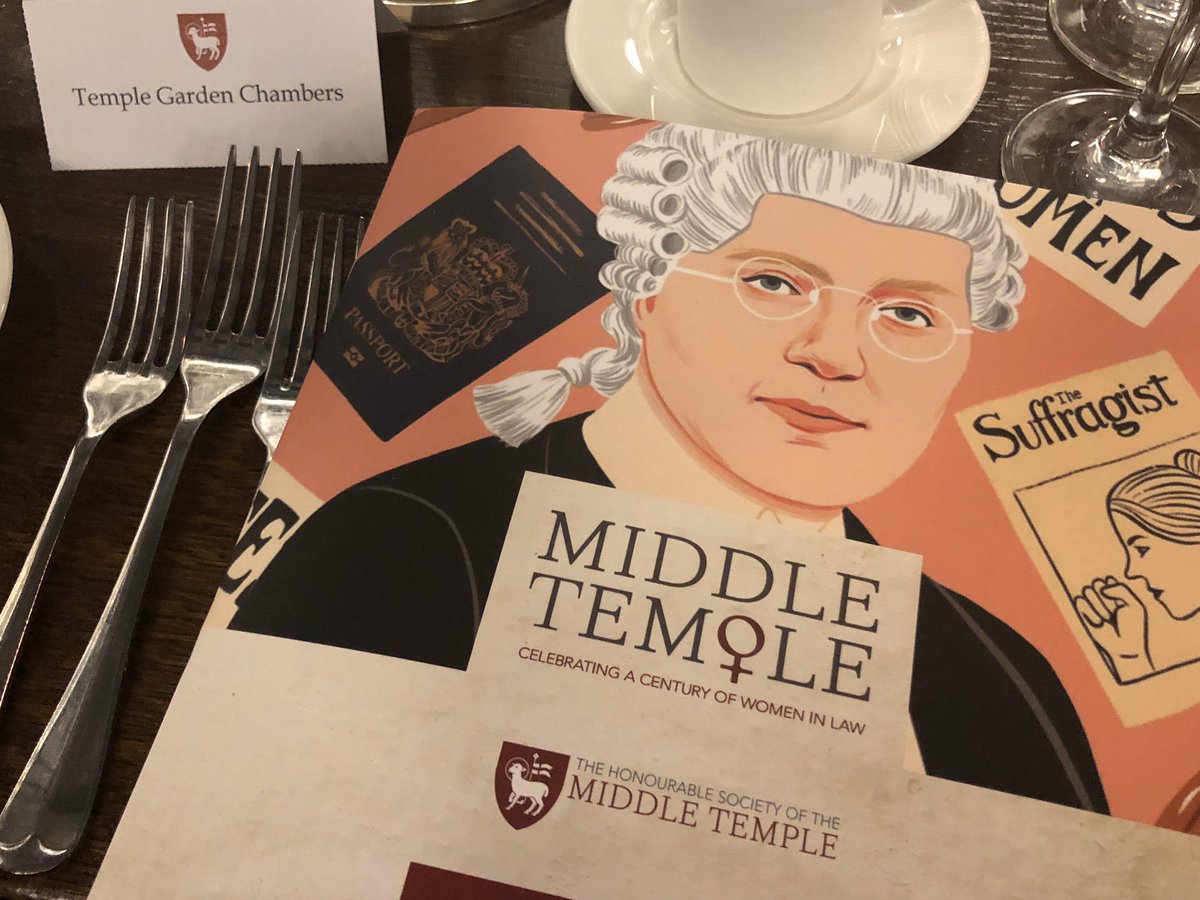 pinkhaircounsel's tweet photo. Celebrating a century of women in law #thefirst100years @TG_Chambers https://t.co/hsftXJOCNG