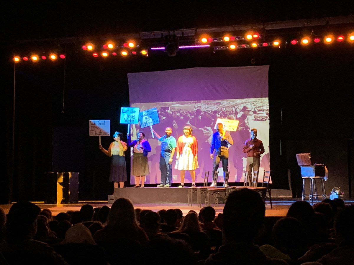 ariellehg's tweet photo. Amazing day today. Students had a fantastic opportunity when the play Turning 15 On The Road To Freedom. #civilrights #marchonselma #mmsgrowth #TeamMillburnNJ @MillburnMSPrin https://t.co/6CmXbjlWmY