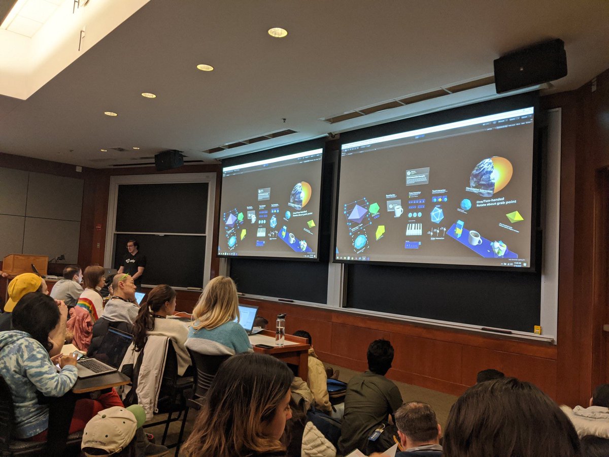 highrockstudios's tweet photo. Shout out to our own 3D/XR genius @BryanChrisBrown leading two workshops today at  @mitrealityhack about "Unreal Engine" and the other on an AR headset project he has been been working on. Find out more about his headset here. -->  https://t.co/24V99a3J4b #hackreality #ar #VR https://t.co/fuUi3XnFgx