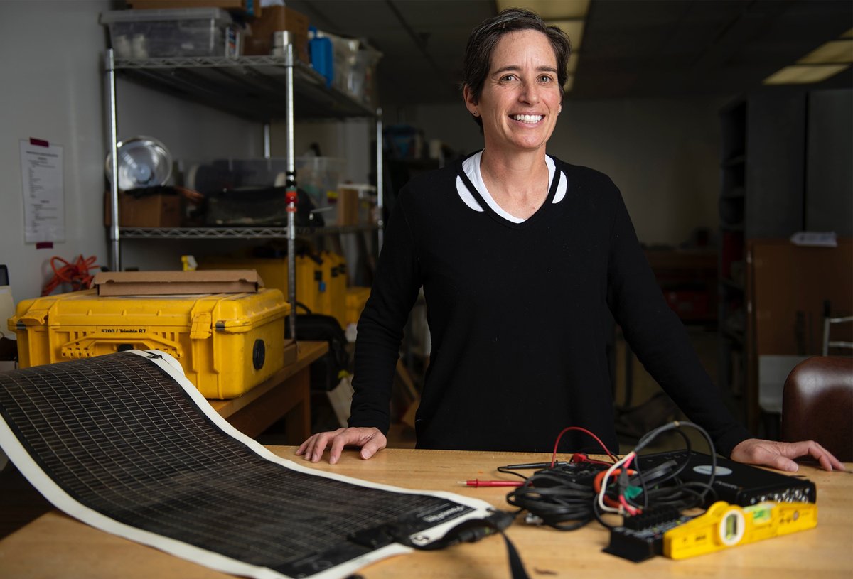 UM geosciences Professor Rebecca Bendick