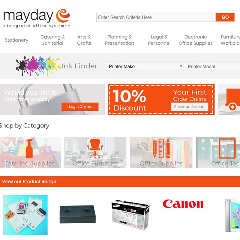 Have you seen our brand new Office Supplies website? 💻 Check it out at mayday-stationery.co.uk We have some great offers on all office equipment right now! 🔥
 
#maydaystationery #officeequipment #officesuppliesnorwich #newwebsite #website #webstore #norwich #norfolk #stationery