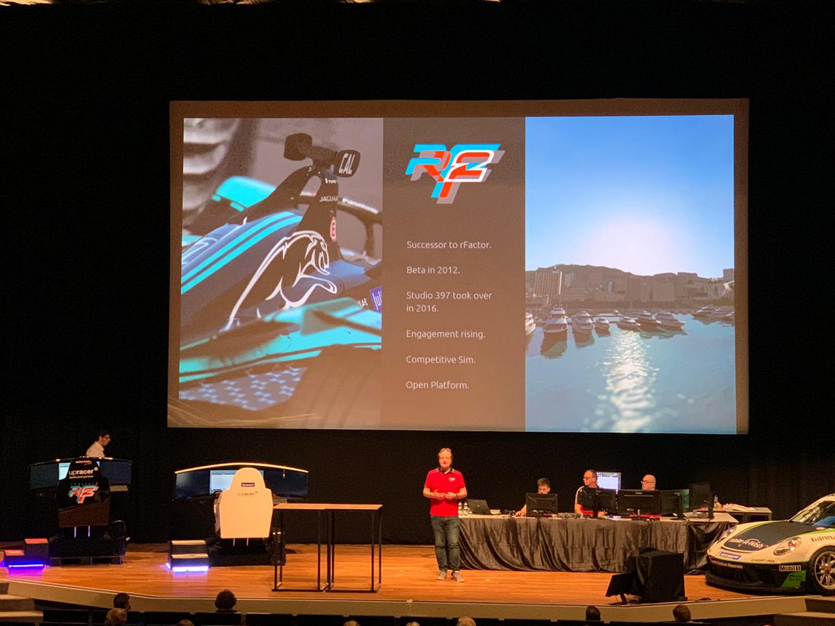 RLRacing_'s tweet photo. rFactor2 presentatie bij Sim Formula Europe. 

#Rfactor2 @rFactor2 #simformula #Studio397 https://t.co/QlcwOyh4rd