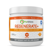 PURathlete's tweet photo. Intense exercise consumes glycogen—the energy source that the body stores to fuel activity. You lose fluid as well as minerals such as sodium and potassium. REGENERATE+ reduces muscle breakdown, promoting rapid recovery from your training or performance. https://t.co/ETXwh4FaIT https://t.co/Btyy32o2Cm