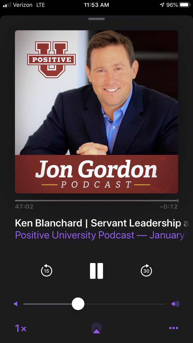SpencerCrace's tweet photo. “The secret to life to get up everyday and realize the fabulous opportunity you have ahead of you...and you also need a dog.” - @kenblanchard
So many great nuggets in here! #PositiveU @JonGordon11 https://t.co/Oh2KvSwWtp