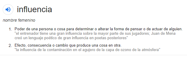 mipsi23's tweet photo. @Alanzitoh_ ser influencia no decae en inventar una palabra, sino en alterar el comportamiento del otro. Te dejo la definición y espero que puedas comprender lo que te quise explicar, saludos <3 https://t.co/HDzv3zShvz