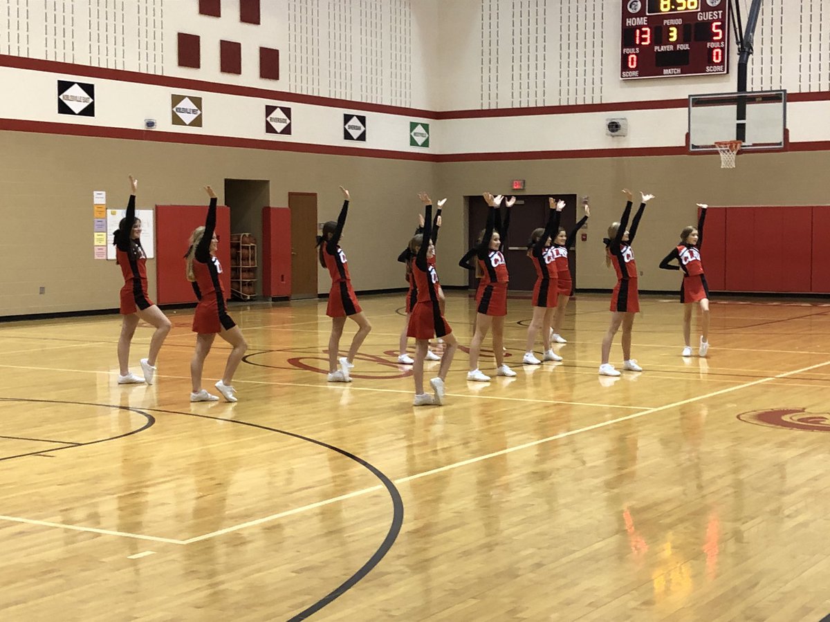 7th Grade Clay Winter Cheer