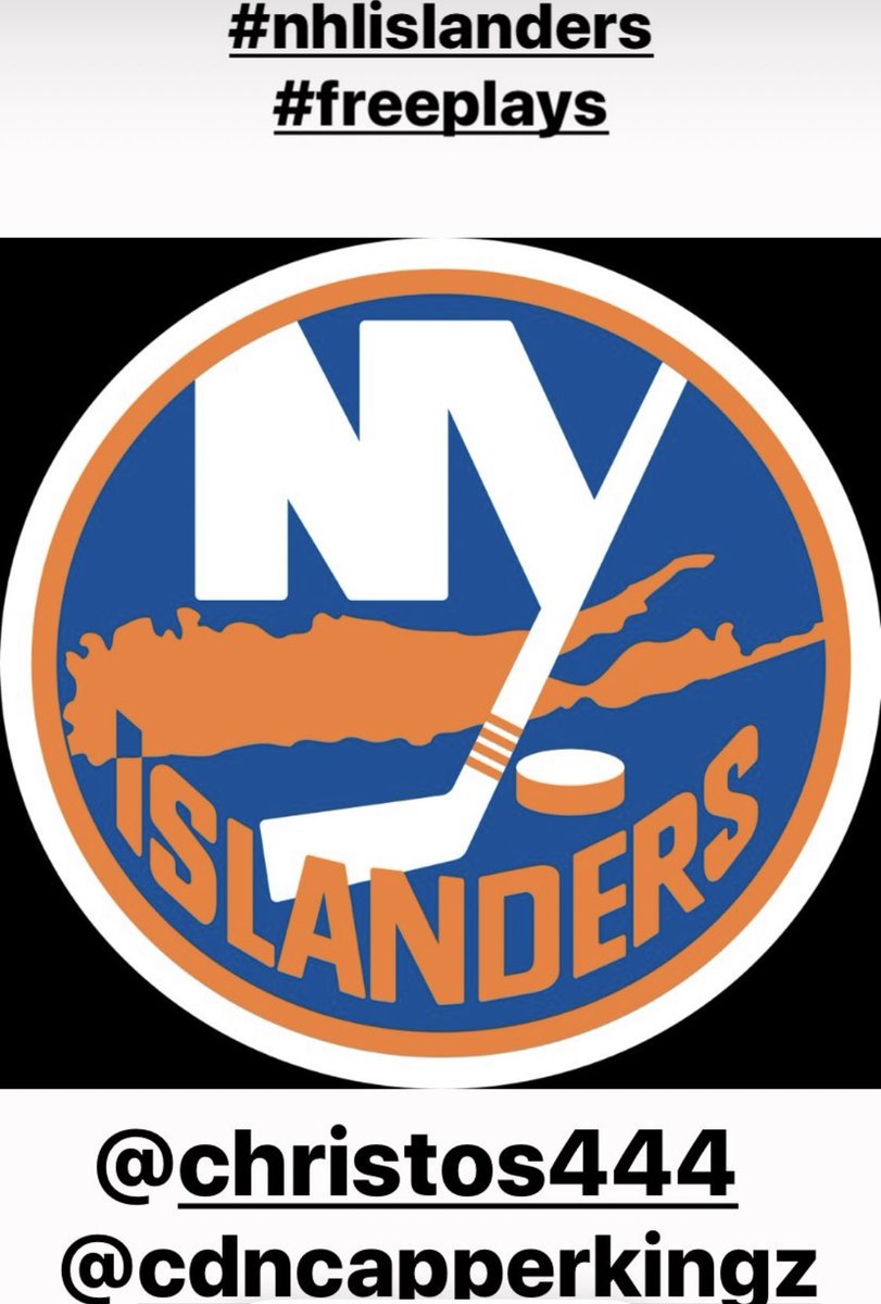 CDNCapperKingz's tweet photo. #NHL Free Play #Islanders ML             Cash with the Kingz @christos4810 https://t.co/k5YB7vYqFi