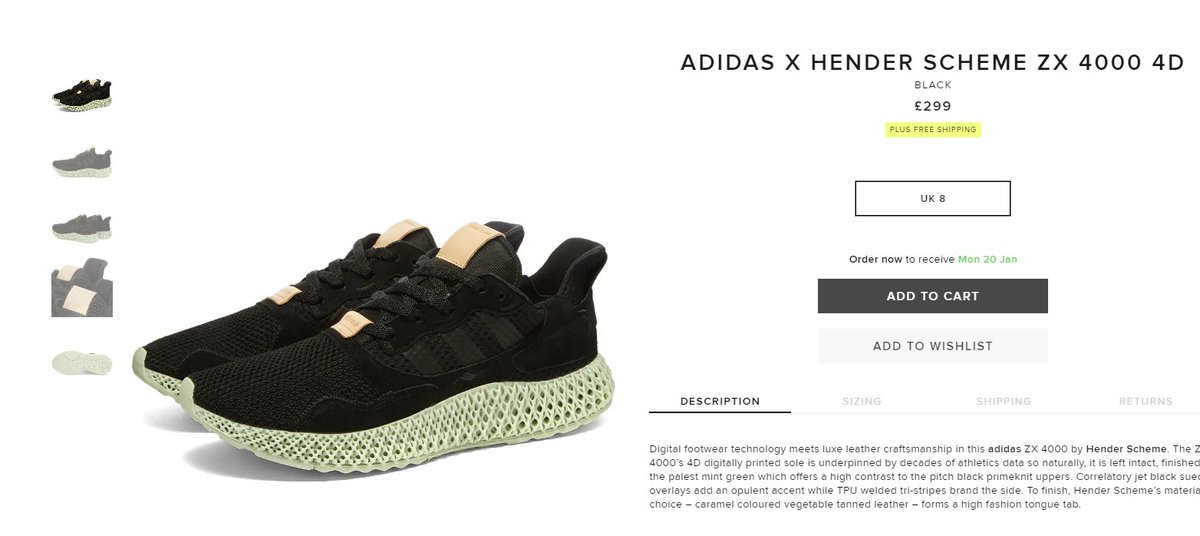 adidas x pharrell williams 4d runner