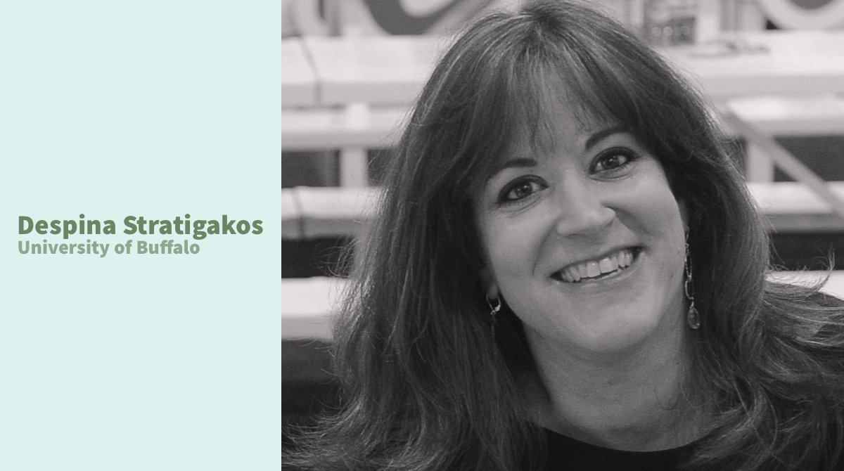 dtalks_calgary's tweet photo. Meet our speakers:
Despina Stratigakos is a writer, historian, and professor at @BuffaloArchPlan. Her work confronts the challenges women face in the architectural profession.
#dtalking #womeninarchitecture | https://t.co/q3wfUUHqPb https://t.co/XZmnePzi6L