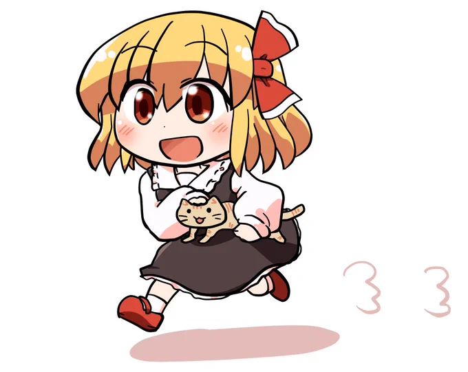 特に何も考えず手癖でおはるーみあ(35ぷんくらい) #おは東方 