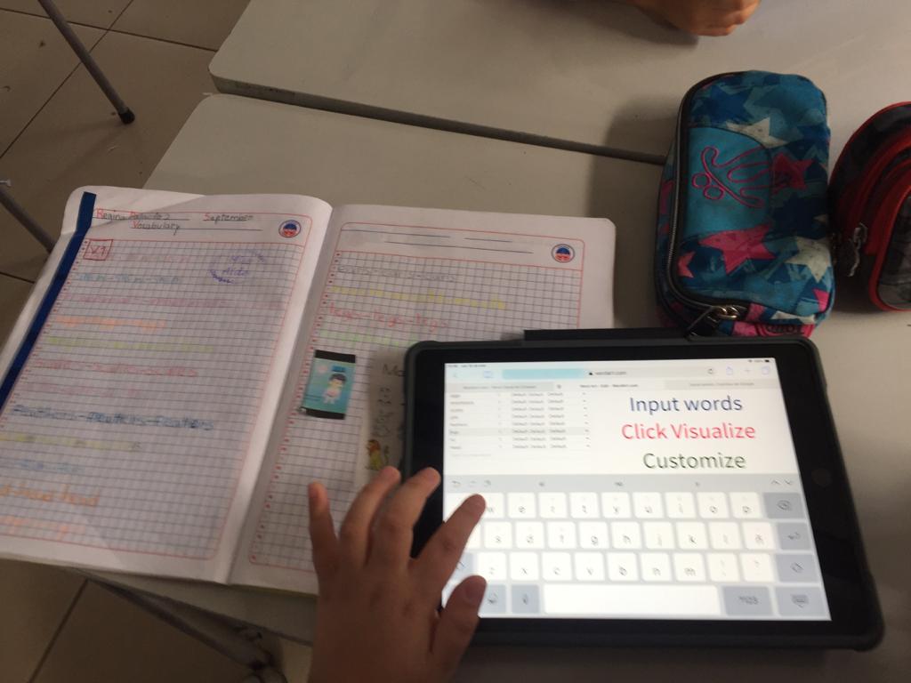 ReimsOficial's tweet photo. Learning to use Word Art using vocabularies.

#PrimariaReims

Agenda tu cita y conócenos. ☎️ 5673 5500 Ext.103 y 109 💻 escríbenos https://t.co/z6U6EahTY4 https://t.co/gquzlP4fun